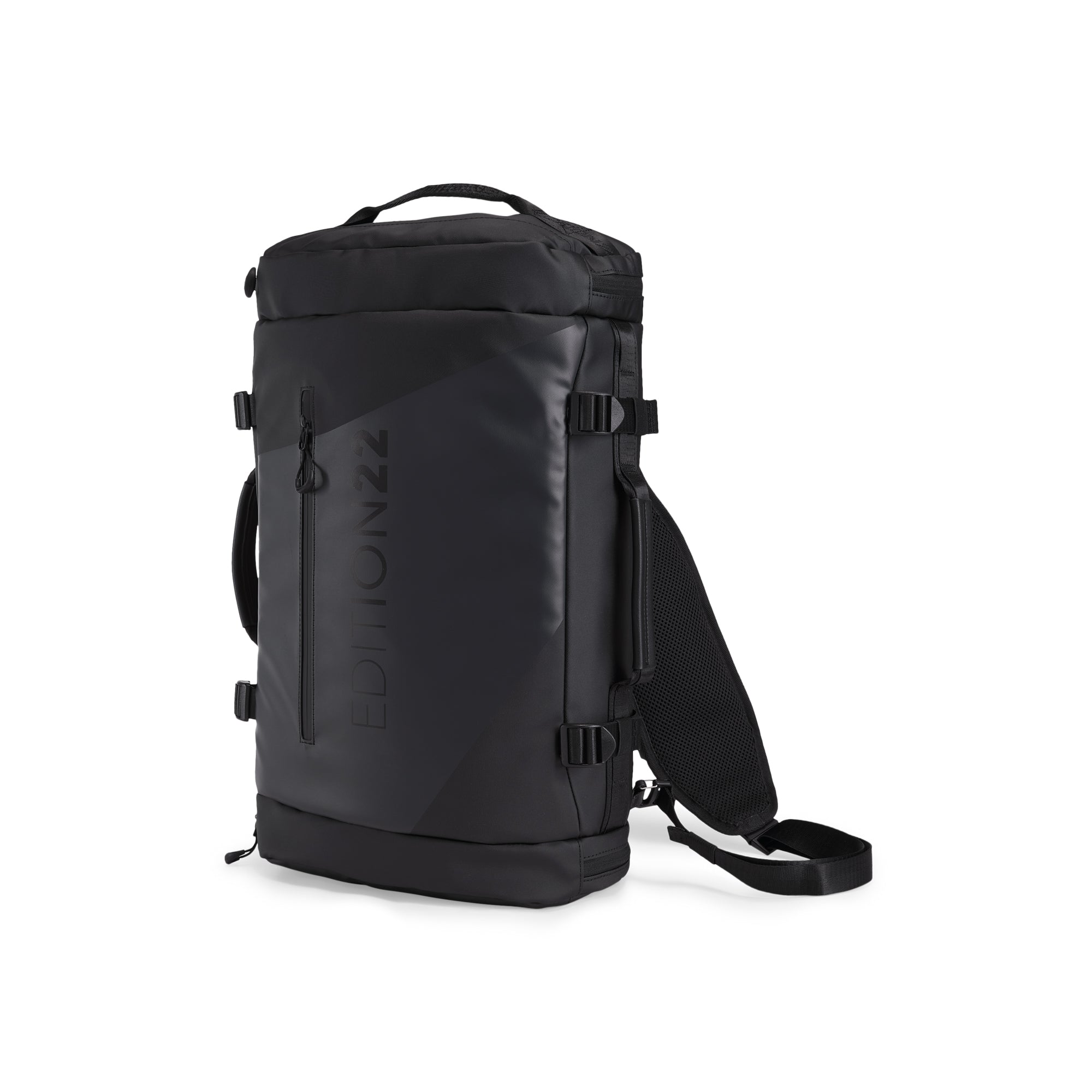 bugatti contrast vegan leather backpack Collection Knock Gear Its main compartment has an organizer panel and a padded section for a laptop Bugatti Black Leather Backpack with
