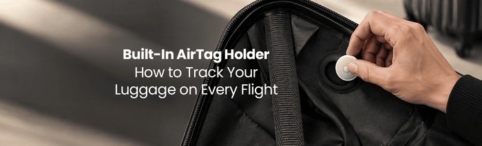 Built-In AirTag Holder: How to Track Your Luggage on Every Flight