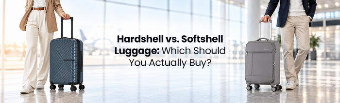 Hardshell vs. Softshell Luggage: Which Should You Actually Buy?