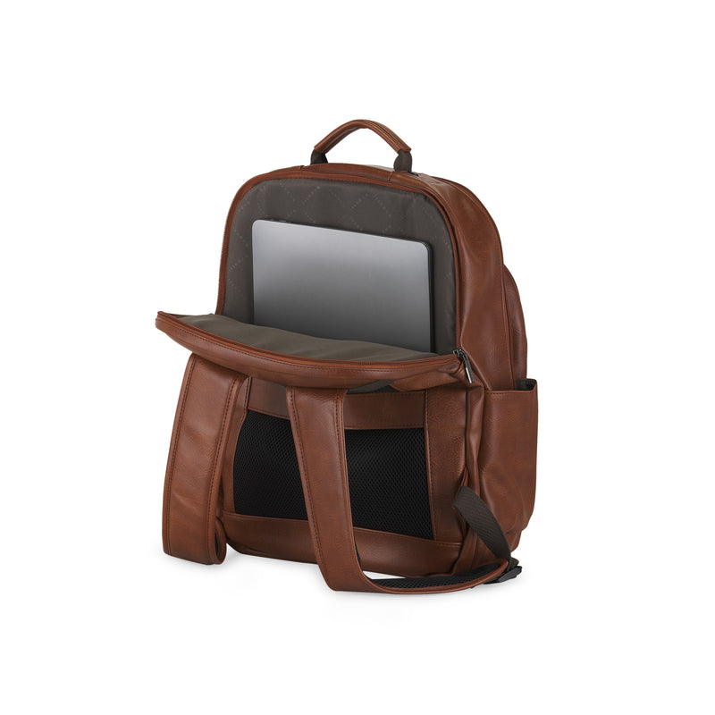 bugatti cognac leather backpack bkp116 Valentino Backpack – Bugatti Collections