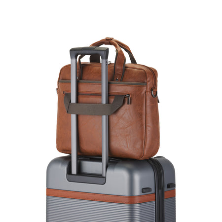 Buy Porte-documents Valentino  in Cognac for $100.00 in Canada - Image 5