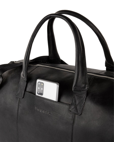 Buy Sartoria Sac de sport en cuir  in Noir for $400.00 in Canada - Image 7