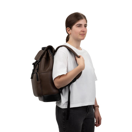 Buy Central Backpack in Brown for $150.00 in Canada - Image 16