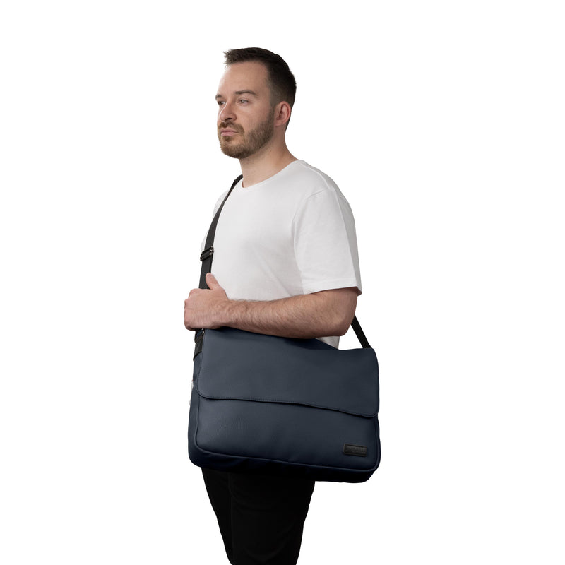 Contrast Messenger Bag